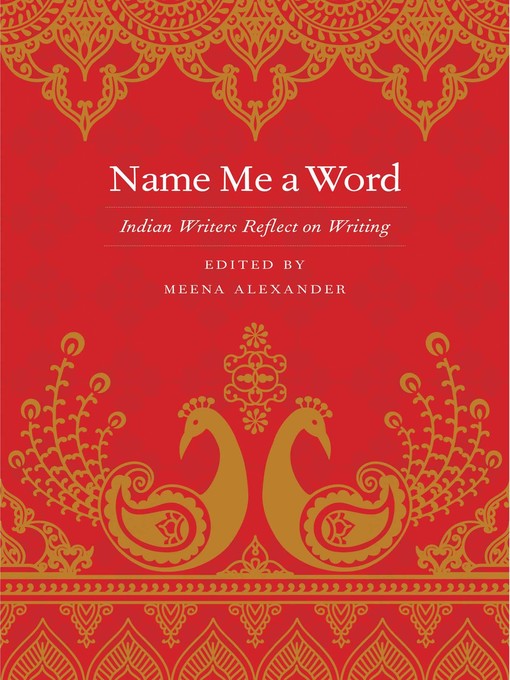 Title details for Name Me a Word by Meena Alexander - Available